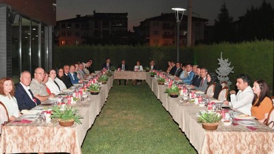 İl Emniyet Müdürü Hasan Onar'a Veda Yemeği