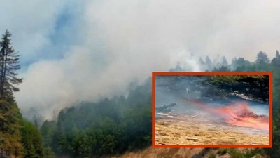 Kahramanmaraş'taki Yangın İki Noktada Devam Ediyor