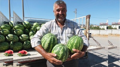 Kilogramı 8 Lira: Çiftçi Karpuza Sarılıyor