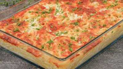 Lezzeti Damağınızda Kalan Yemek: Fırında Makarna