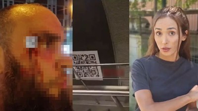 Metro Tacizcisi Sert Kayaya Çarptı