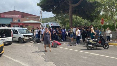 Ölüm Kavşağında Hız Yaptı : 1 Yaralı