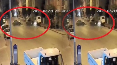 Ortalık Savaş Alanına Döndü ! Kazada 2 Kişi Yara Aldı