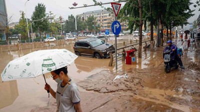Pekin'de Son 140 Yılın En Şiddetli Yağışı