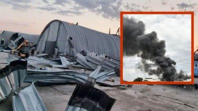 Rusya Ukrayna'da Tahıl Silolarını Vurdu