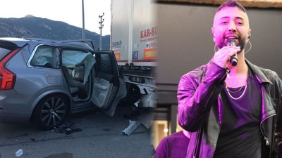 Şarkıcı Tan Taşçı Kaza Geçirdi !