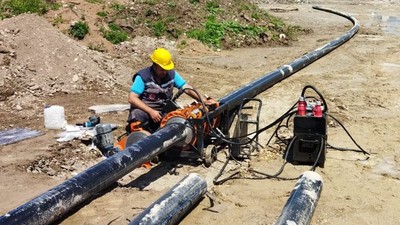 KEPSUT İLÇESİ ARMUTLU MAHALLESİ İÇMESUYU TERFİ HATTI İNŞAATI YAPIM İŞİ