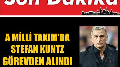 A Milli Takım'da Stefan Kuntz Görevden Alındı