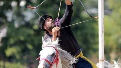Atlı Okçuluk Gösterileri ve Yağlı Güreşler İçin Havran’da Heyecan Dorukta