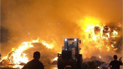 Balıkesir'de Büyük Yangın ! Çıkış Sebebi...