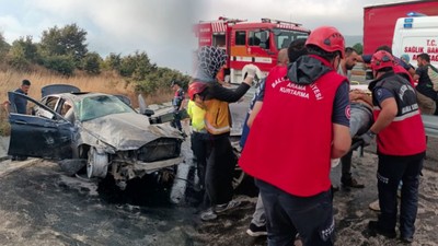 Balıkesir'de Korkunç Kaza: 1 Ölü 4 Yaralı
