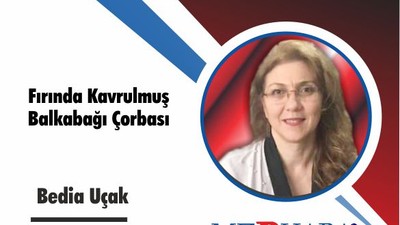 Fırında Kavrulmuş Balkabağı Çorbası