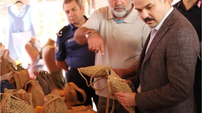 Kepsut'ta El Yapımı Ürünler Büyük İlgi Gördü