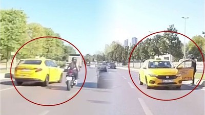 Nefes Kesen Kovalamaca! Kendisine Çarpan Sürücüyü Yakaladı