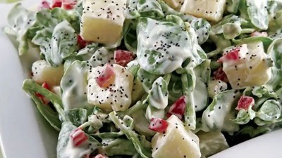 Patatesli Semizotu Salatası