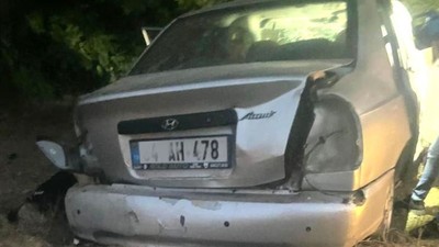 Şarampole Uçan Otomobil Baba Oğula Mezar Oldu