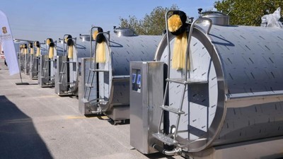 Süt Şehri Balıkesir’de Üreticiye Soğutma Tankı Desteği