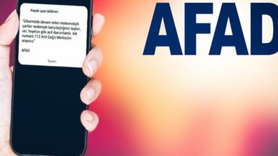AFAD 2 İl İçin Uyarı Verdi
