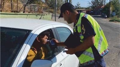 Üflemeden Geçme! Balıkesir'de 833 Araç Kontrol Edildi