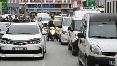 TÜİK Açıkladı; Balıkesir'de 572 Bin Araç Kayıtlı