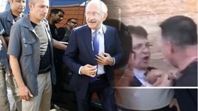 Kılıçdaroğlu'nun korumaları Selman Hasan Arslan'ı tartakladı!