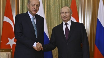 Erdoğan ile Putin Bir Araya Geldi