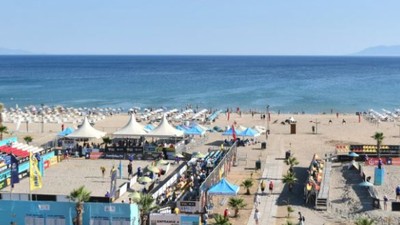 Plaj Voleybolu Avrupa Kupası'nın Açılışı Balıkesir'de