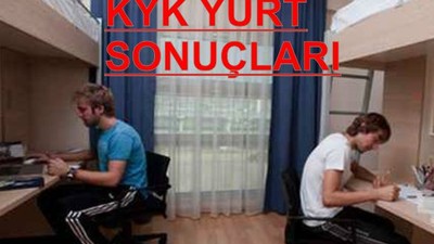 KYK Yurt Başvuru Sonuçları
