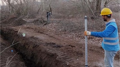 BASKİ 'Sındırgı Revize İçmesuyu Yapım İşi' Çalışmaları Devam Ediyor