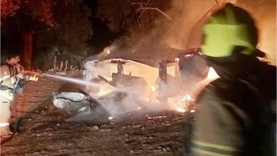 Balıkesir'de Zeytinlik Barakasında Korkutan Yangın