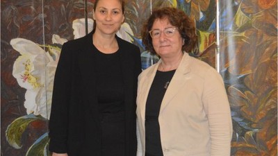 Başkan Dikici’den Merhaba Gazetesine Anlamlı Hediye