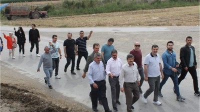 Bigadiç'te Coşkulu 100. Yıl Doğa Yürüyüşü