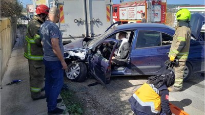 Bir Anlık Dikkatsizlik Sürücünün Korkulu Rüyası Oldu!