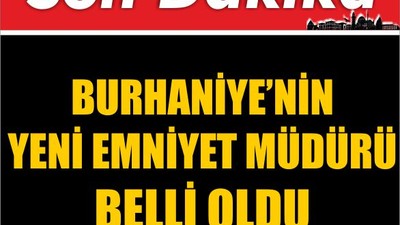 Burhaniye’nin Yeni Emniyet Müdürü Belli Oldu