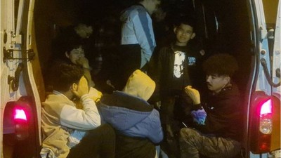 Çanakkale'de 34 düzensiz göçmen yakalandı