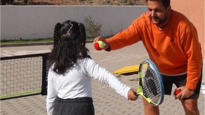 Çocukları Tenisle Tanıştıran Proje