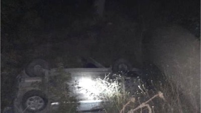 Feci Kaza! Yoldan Çıktı Takla Attı