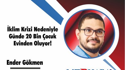 İklim Krizi Nedeniyle Günde 20 Bin Çocuk Evinden Oluyor!