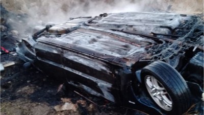 Korkunç Kaza! Balıkesir'de Otomobil Takla Attı