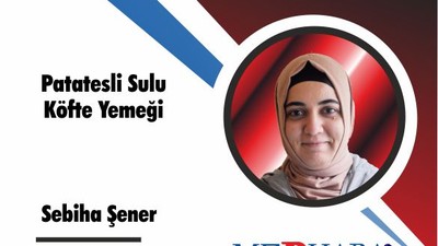 Patatesli Sulu Köfte Yemeği