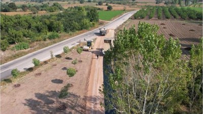 Sındırgı'da Yapılan Yeni Yollara İlk Yorum Muhtardan Geldi