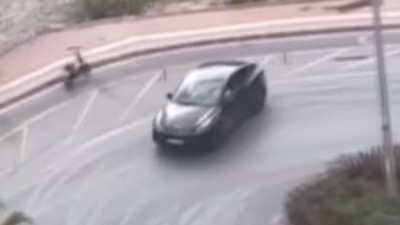 Tesla İle Drift Attı: Sonucu Pahalıya Patladı