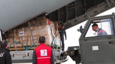 Türkiye’den Gazze’ye Giden İnsani Yardım Malzemesi Mısır’da