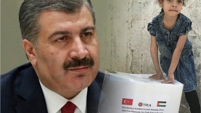 Bakan koca'dan Son Dakika Filistin Paylaşımı