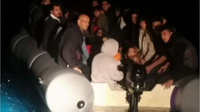 Ayvalık’tan Yunanistan’a Kaçan 43 Kişi Yakalandı