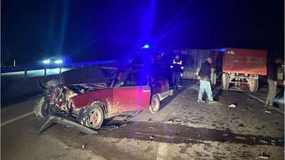 Balıkesir’de Kaza, Eşinin Ayağı Yerinden Çıktı!