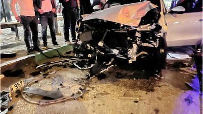 Balıkesir İzmir İstikametinde Kaza