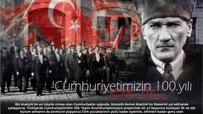 Susurluk Belediyesi Cumhuriyetin 100. yılını kutladı