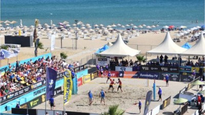 Plaj Voleybolu Avrupa Kupası Balıkesir'de Başladı!