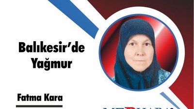 Balıkesir’de Yağmur